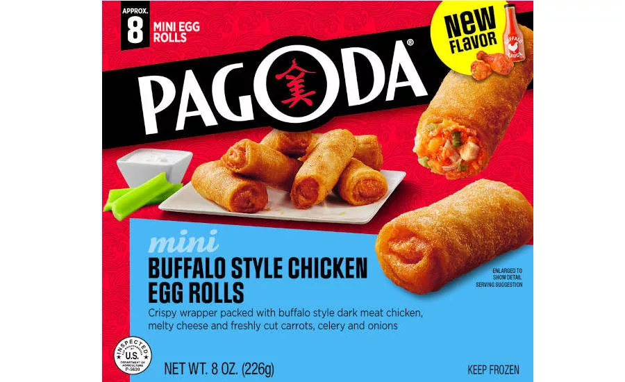 Pagoda Mini Buffalo Style Chicken Egg Rolls 